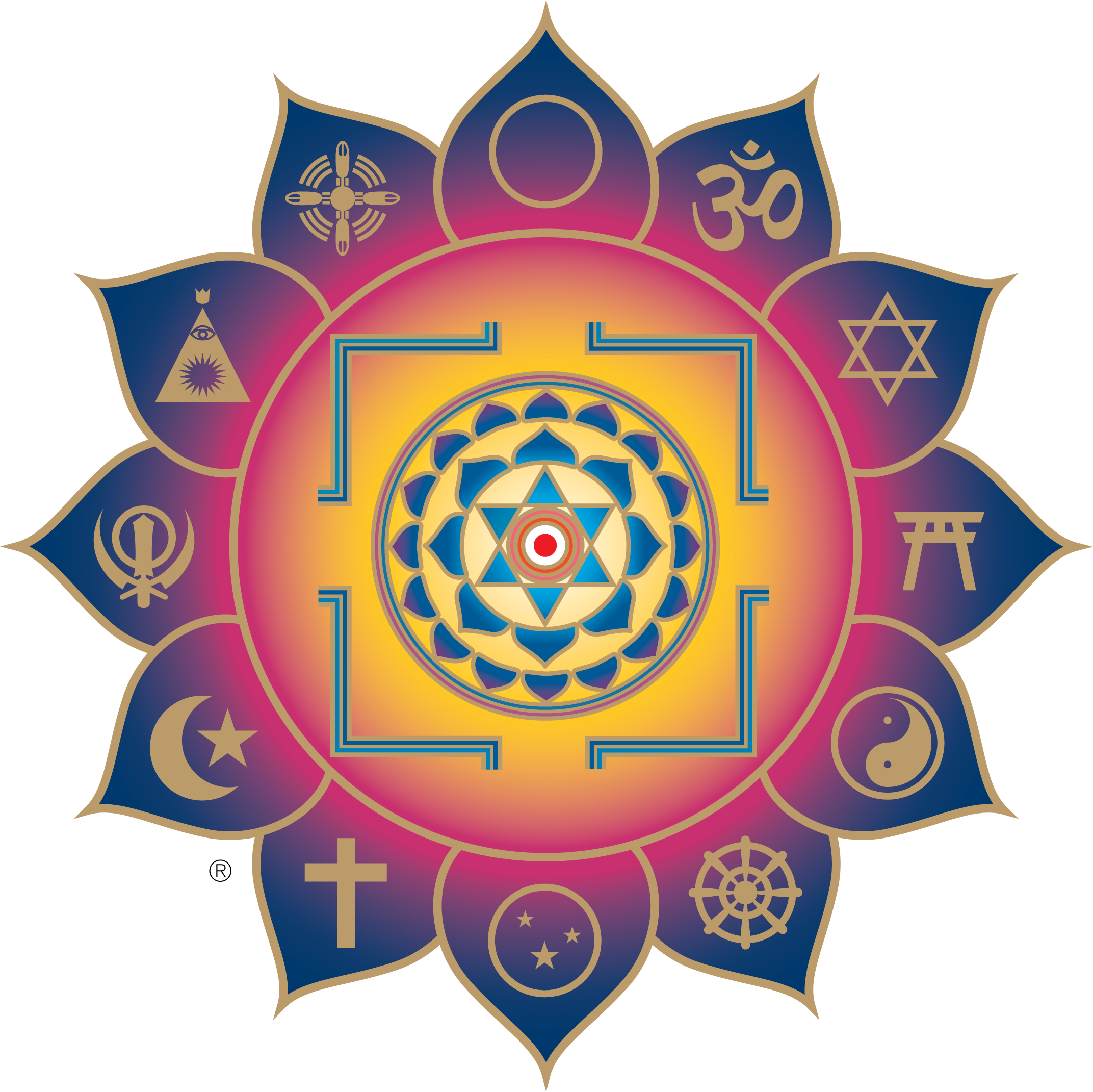 Integral Yoga All Faith's Yantra