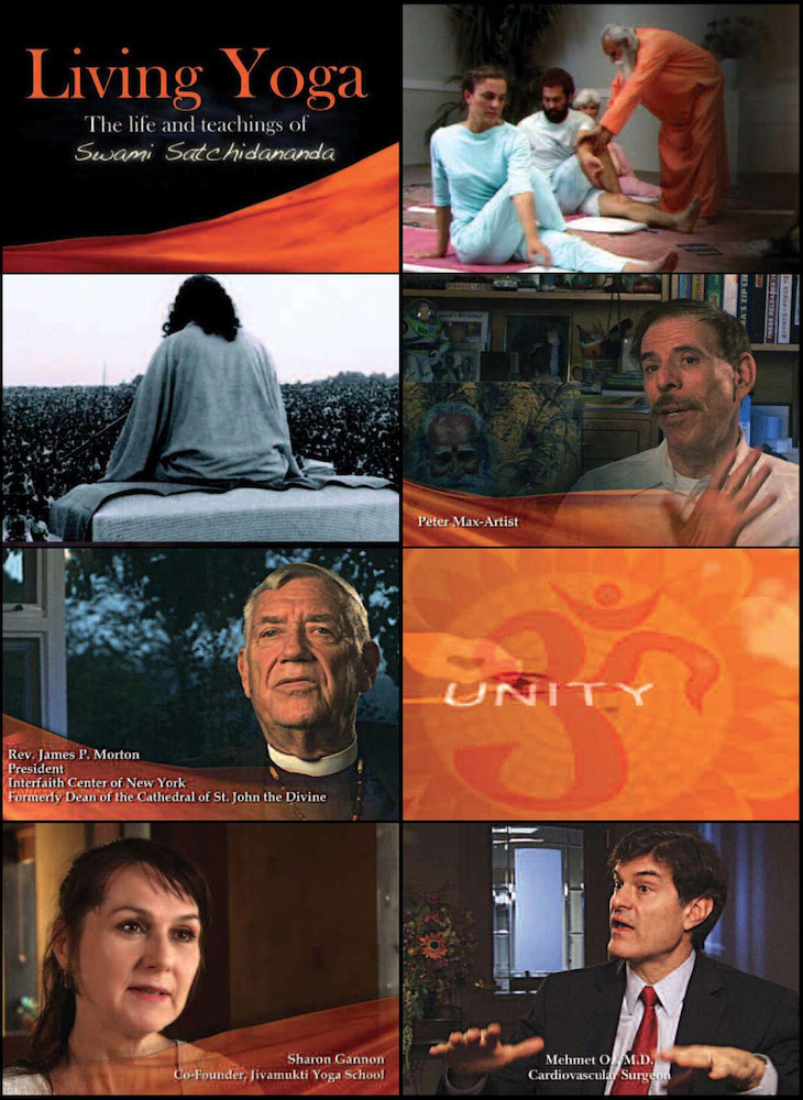 LIving yoga dvd contents
